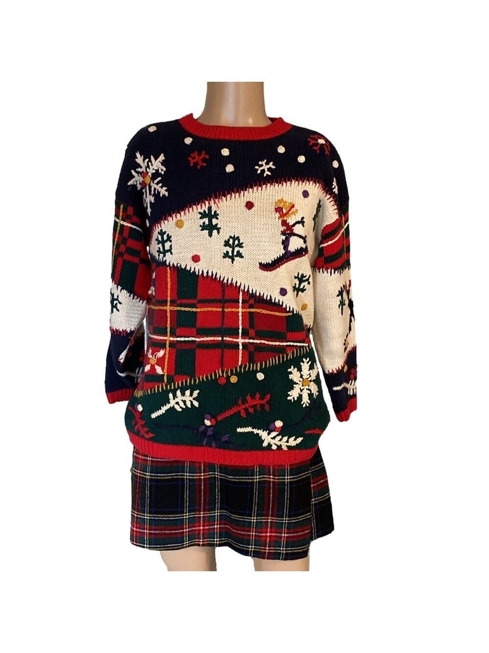 D.B.L vintage Christmas sweater  sb